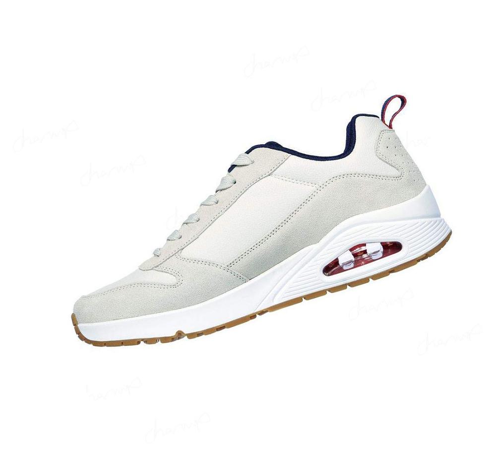 Zapatos Casuales Skechers Uno - Stacre Hombre Beige | 5300B_AR