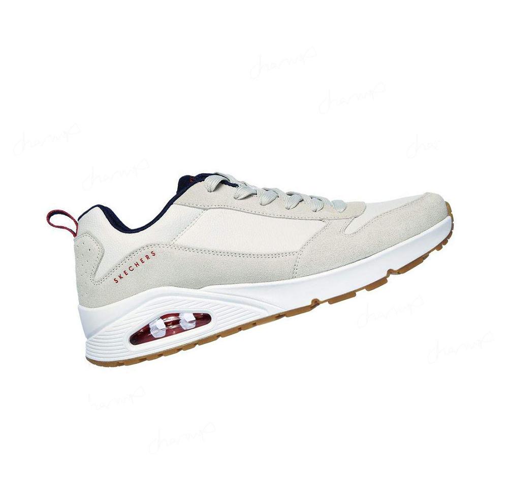 Zapatos Casuales Skechers Uno - Stacre Hombre Beige | 5300B_AR