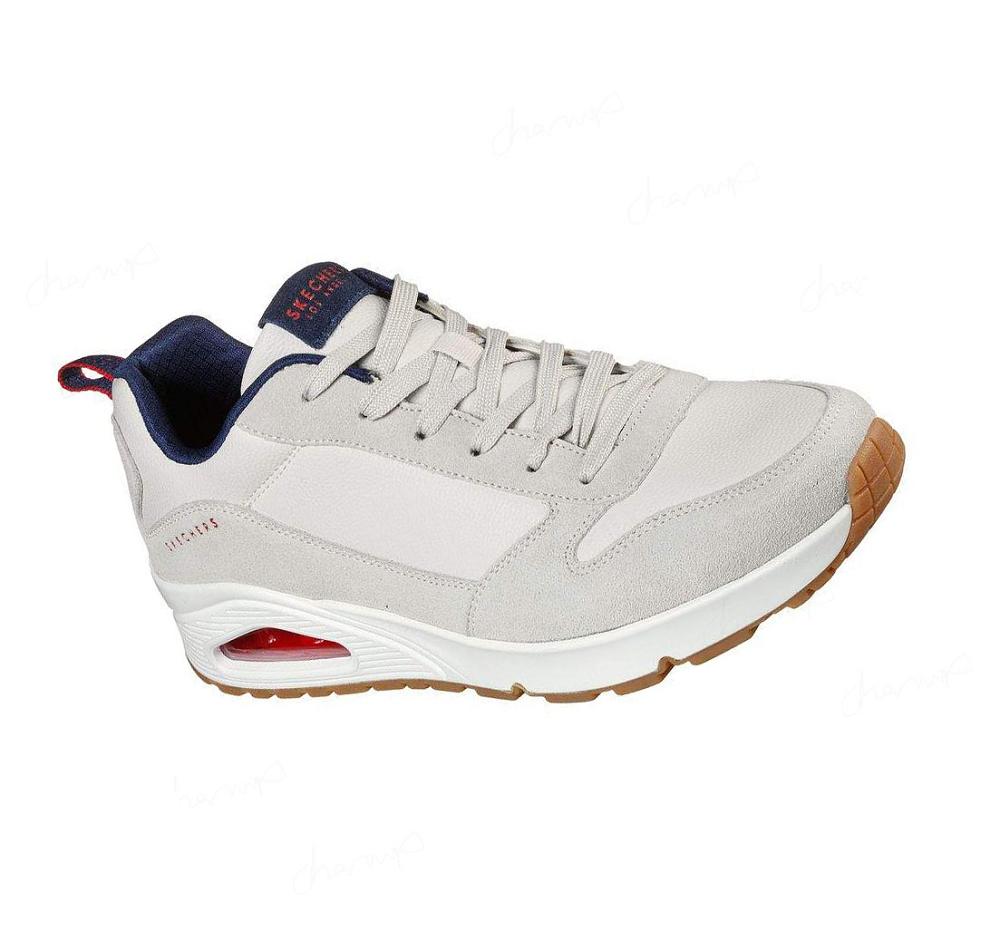 Zapatos Casuales Skechers Uno - Stacre Hombre Beige | 5300B_AR