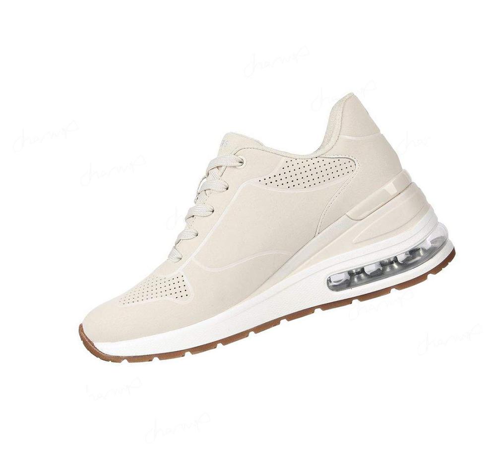 Zapatos Cuña Skechers Million Air - Lifted Mujer Blancas | 3030L_AR