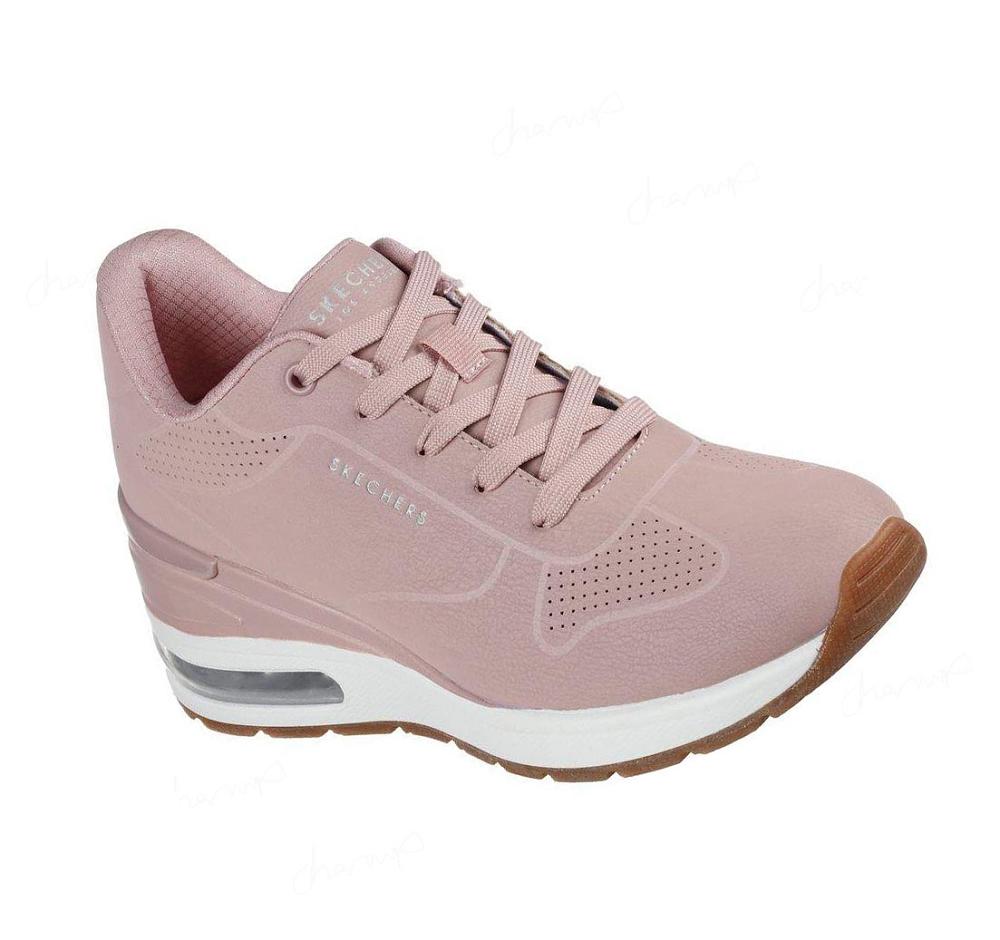 Zapatos Cuña Skechers Million Air - Lifted Mujer Moradas | 30A2A_AR