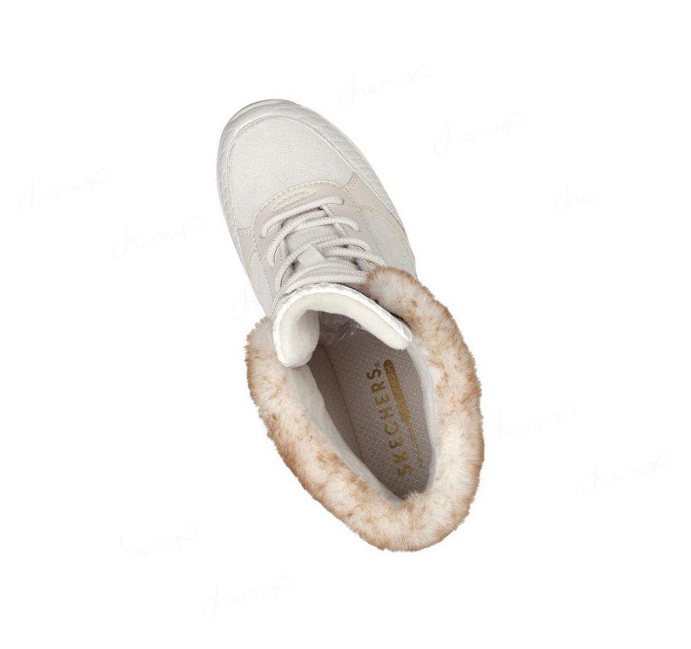 Zapatos Cuña Skechers Million - Wild Intuition Mujer Blancas | A9T8L_AR