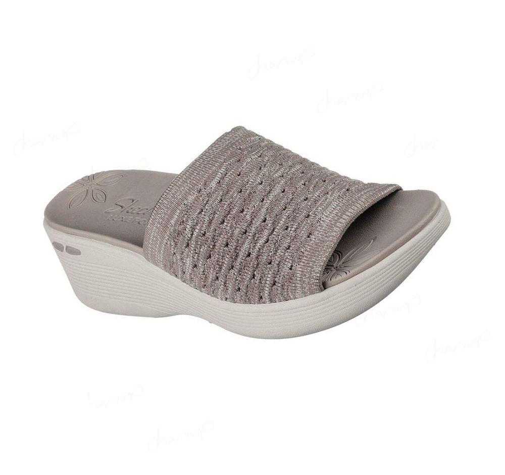 Zapatos Cuña Skechers Pier-Lite - My Wish Mujer Gris | 31A2B_AR