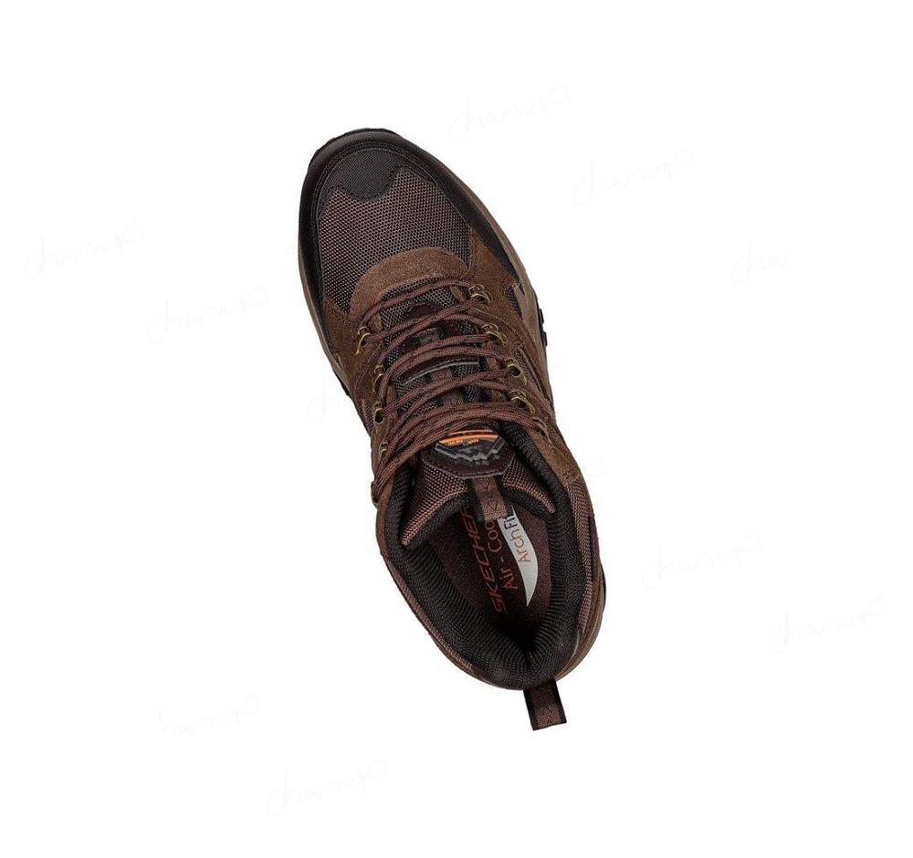 Zapatos De Senderismo Skechers Arch Fit Recon - Beyonder Hombre Chocolate | 3083B_AR