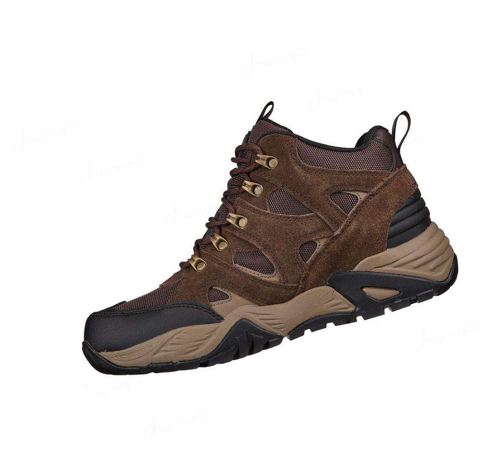 Zapatos De Senderismo Skechers Arch Fit Recon - Beyonder Hombre Chocolate | 3083B_AR