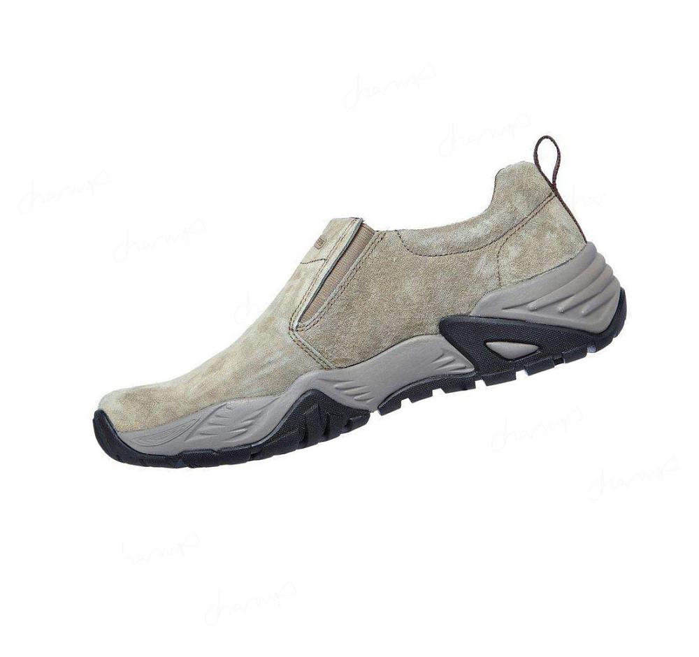 Zapatos De Senderismo Skechers Arch Fit Recon - Sandro Hombre Gris Marrones | 50838_AR