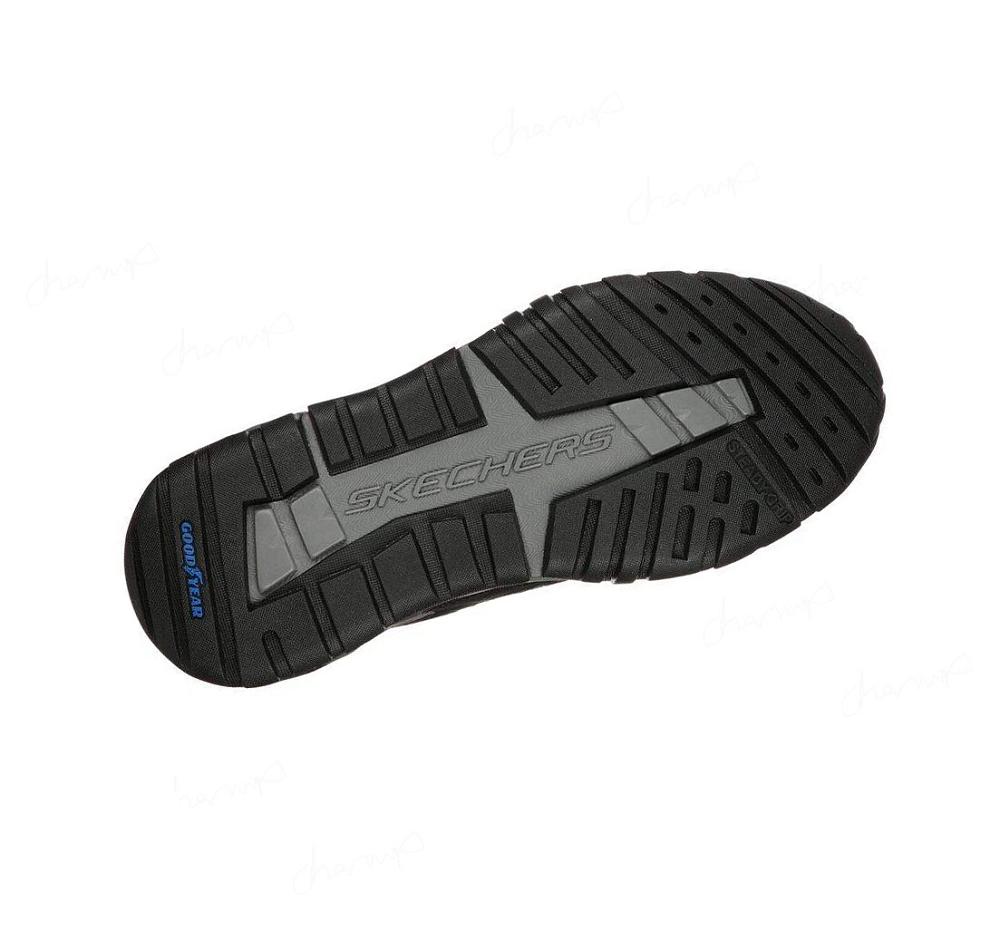 Zapatos De Senderismo Skechers Arch Fit Recon - Jericko Hombre Negras | 5208L_AR