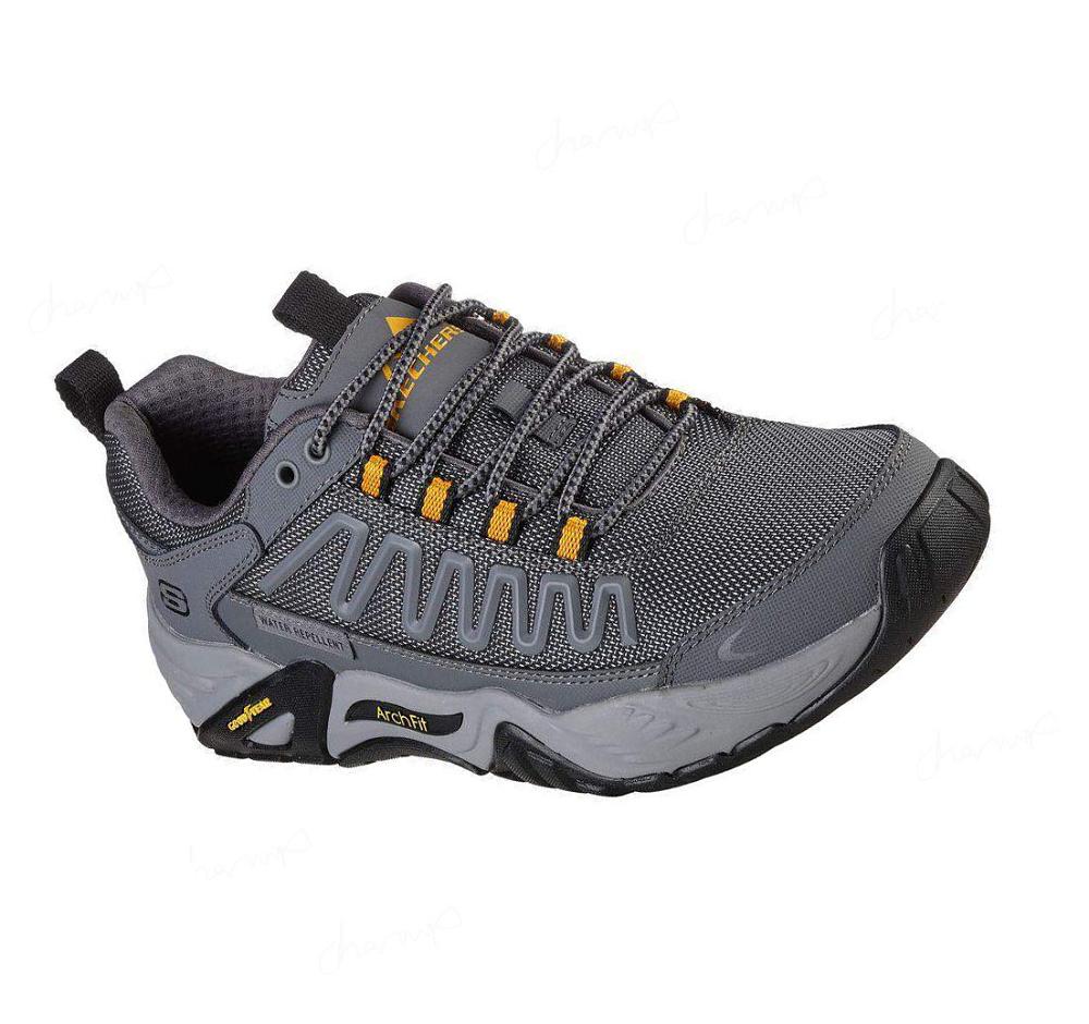 Zapatos De Senderismo Skechers Arch Fit Recon - Zenick Hombre Gris | 5358K_AR