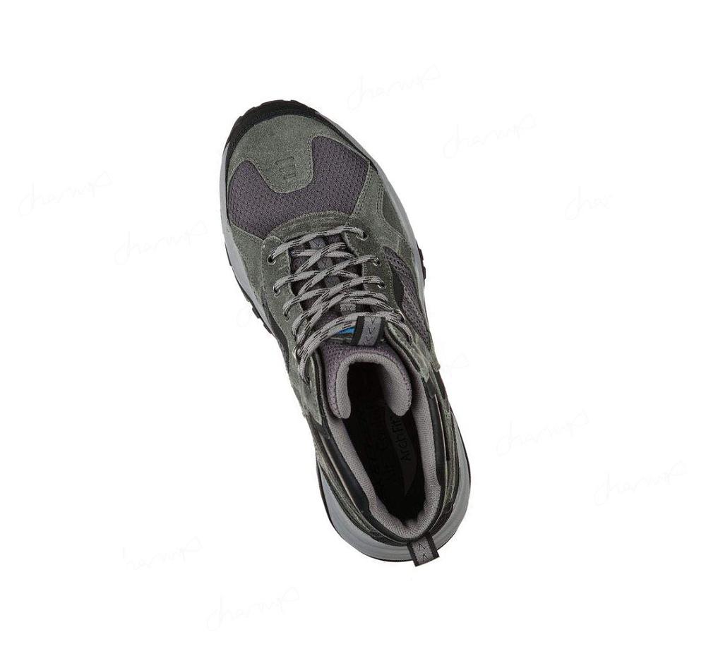 Zapatos De Senderismo Skechers Relaxed Fit: Arch Fit Recon - Percival Hombre Gris | 3058C_AR