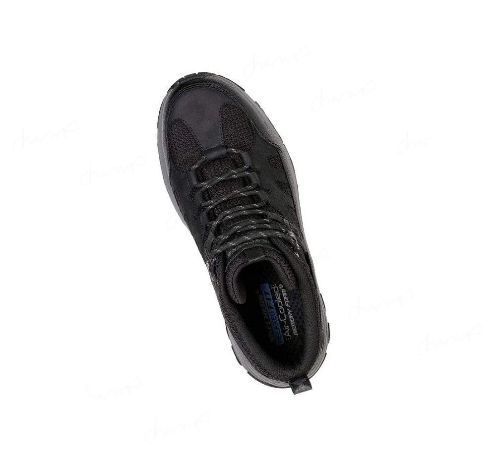 Zapatos De Senderismo Skechers Relaxed Fit: Edgmont - Voxter Hombre Negras | 31338_AR