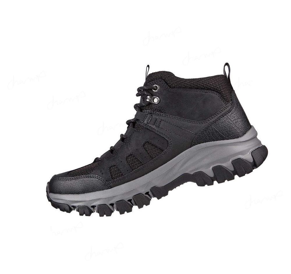 Zapatos De Senderismo Skechers Relaxed Fit: Edgmont - Voxter Hombre Negras | 31338_AR