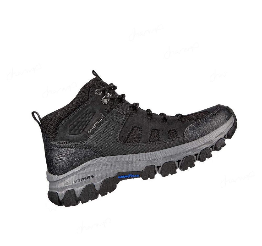 Zapatos De Senderismo Skechers Relaxed Fit: Edgmont - Voxter Hombre Negras | 31338_AR