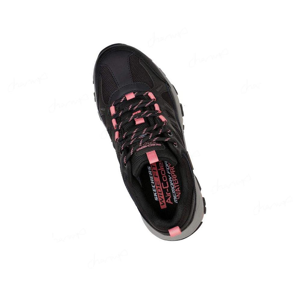 Zapatos De Senderismo Skechers Relaxed Fit: Selmen - West Highland Mujer Negras Gris | 6801B_AR