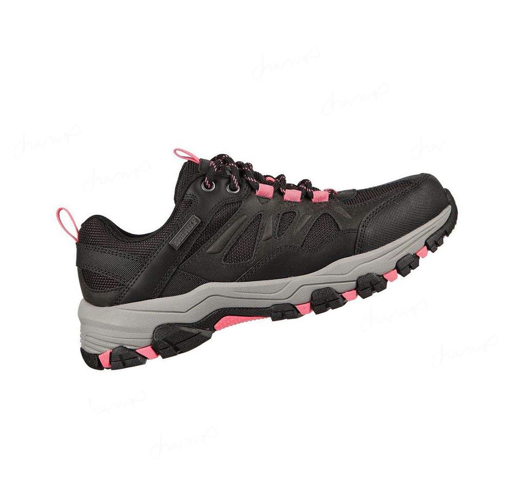 Zapatos De Senderismo Skechers Relaxed Fit: Selmen - West Highland Mujer Negras Gris | 6801B_AR