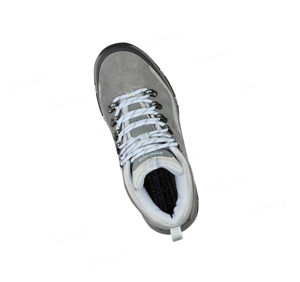 Zapatos De Senderismo Skechers Relaxed Fit: Trego - RM Mujer Gris | 69013_AR