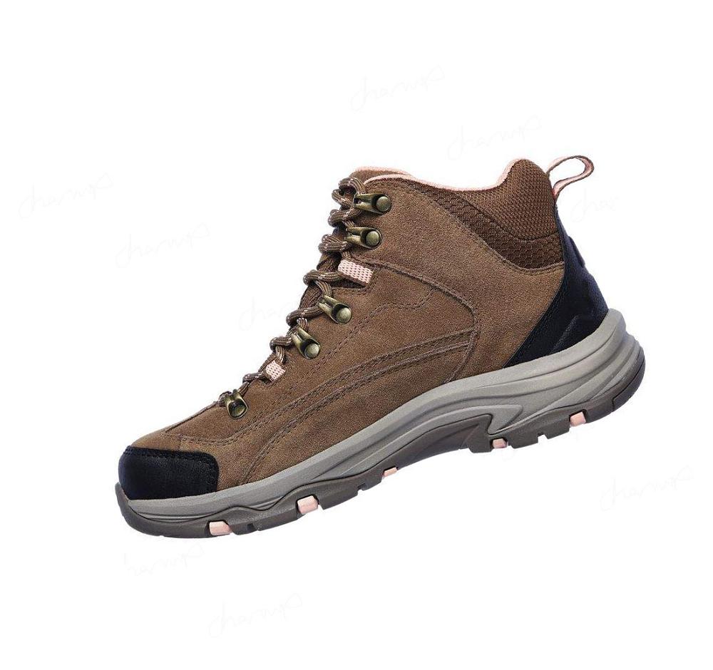 Zapatos De Senderismo Skechers Relaxed Fit: Trego - Alpine Trail Mujer Marrones | 6926S_AR