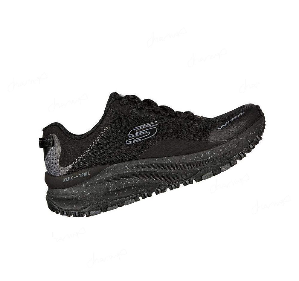 Zapatos De Senderismo Skechers Relaxed Fit: D'Lux Trail Mujer Negras | 6T80R_AR