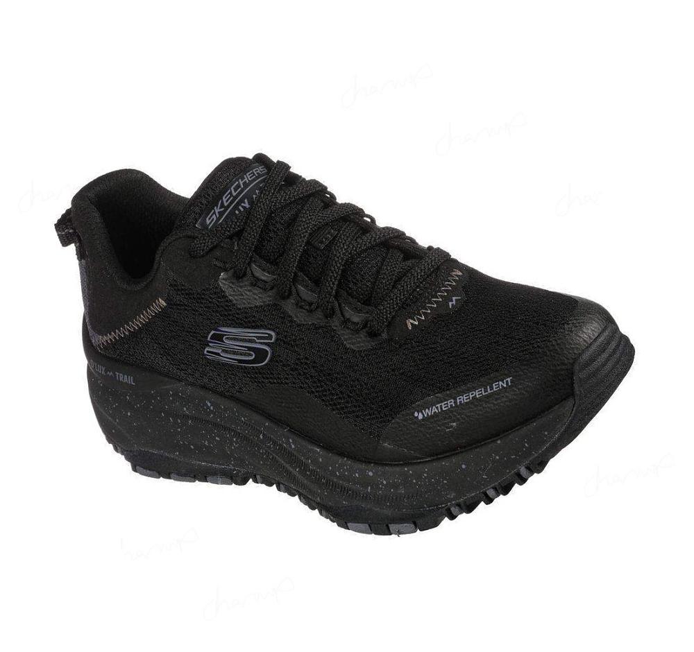 Zapatos De Senderismo Skechers Relaxed Fit: D\'Lux Trail Mujer Negras | 6T80R_AR