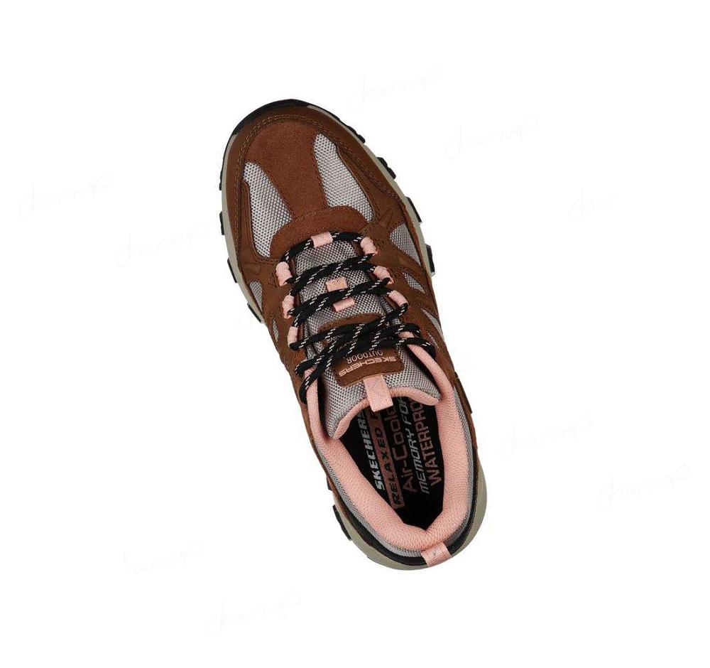 Zapatos De Senderismo Skechers Relaxed Fit: Selmen - West Highland Mujer Marrones | 6T92L_AR