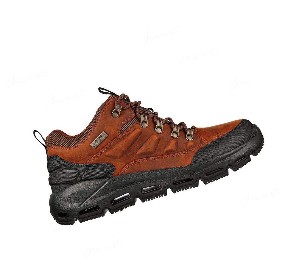 Zapatos De Senderismo Skechers Relaxed Fit: Lugwin - Armadale Hombre Marrones | A283E_AR