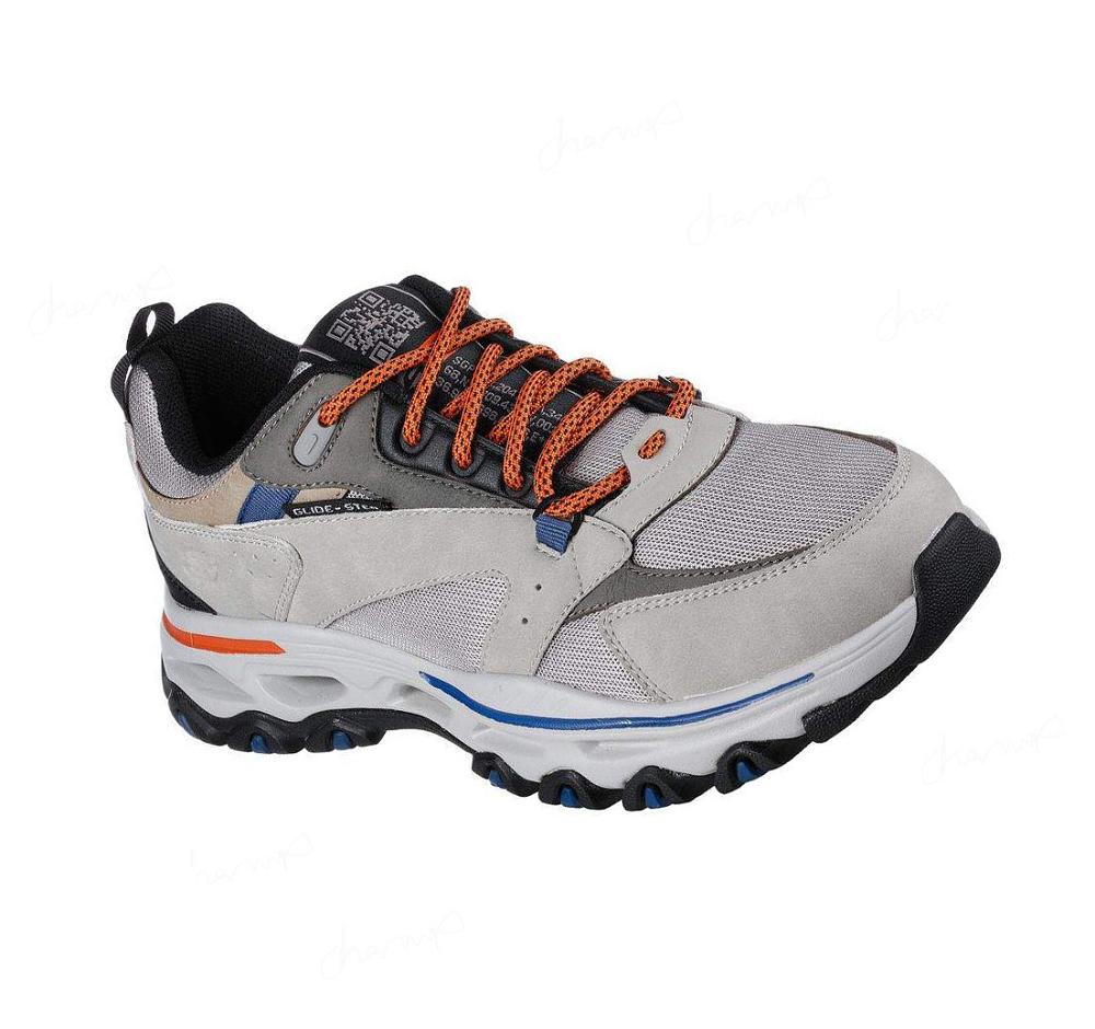 Zapatos De Senderismo Skechers Relaxed Fit: Catapult - Royler Hombre Gris | A3085_AR