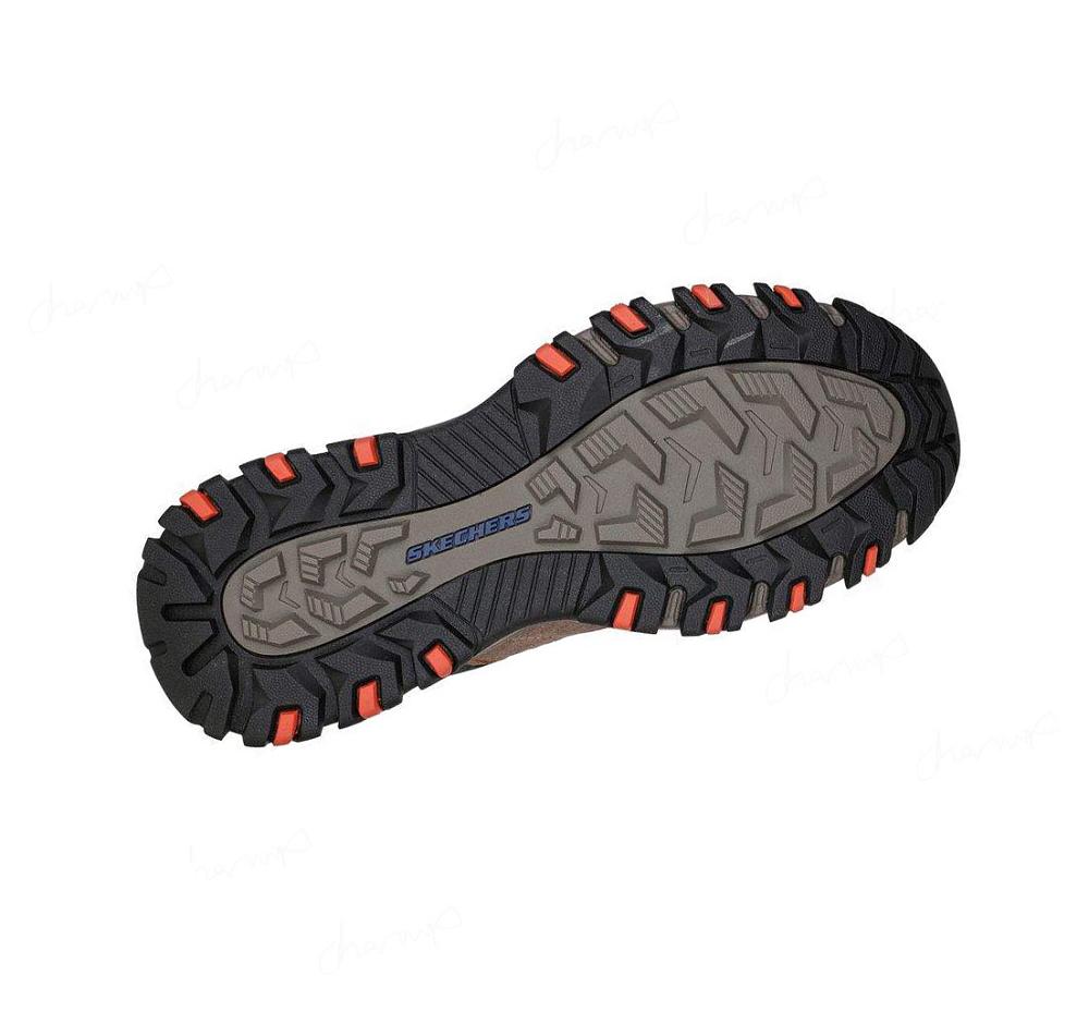 Zapatos De Senderismo Skechers Relaxed Fit: Catapult - Valard Hombre Negras Azules | A333D_AR