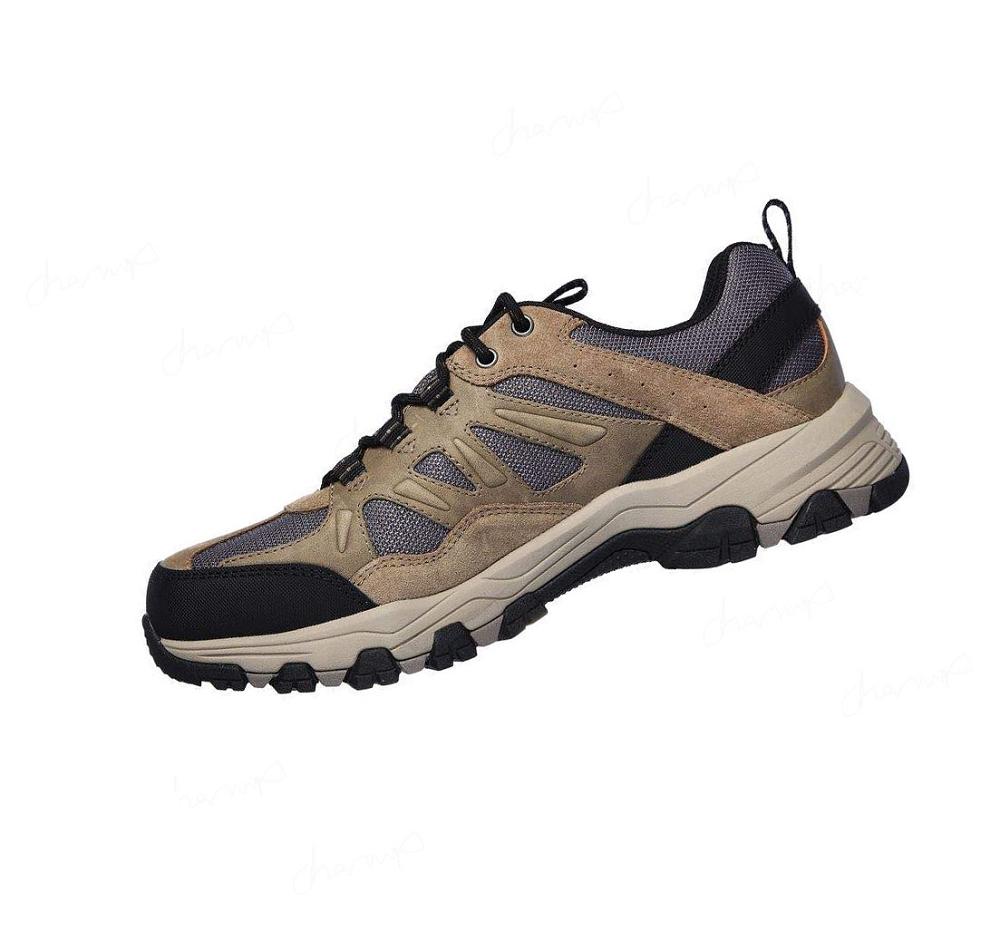 Zapatos De Senderismo Skechers Relaxed Fit: Selmen - Enago Hombre Marrones | A558L_AR