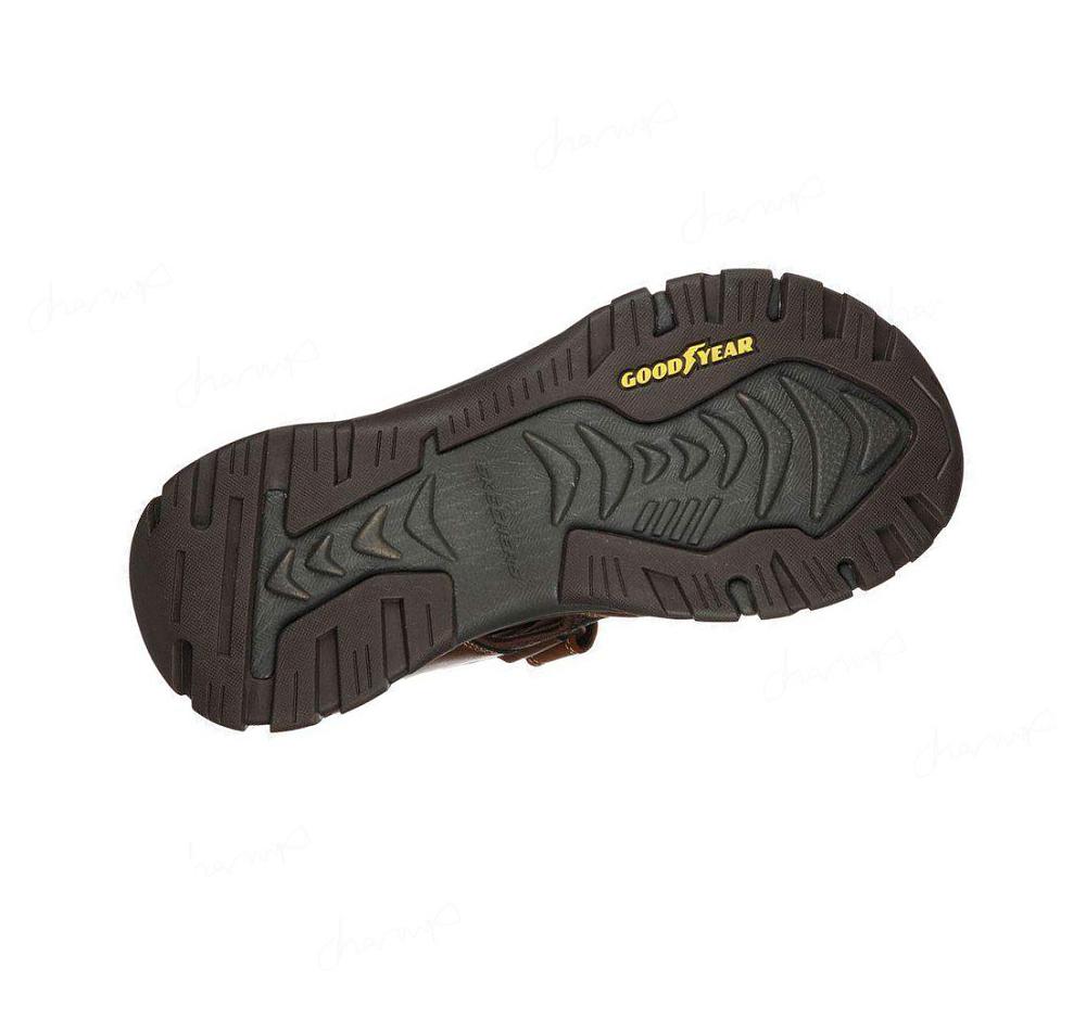 Zapatos De Senderismo Skechers Relaxed Fit: Ralcon - Satico Hombre Marrones | A583X_AR