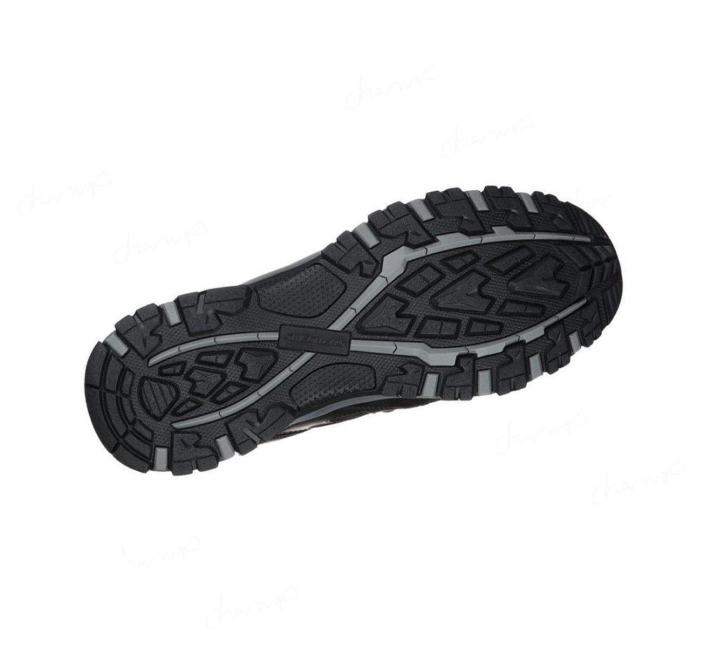 Zapatos De Senderismo Skechers Relaxed Fit: Selmen - Enago Hombre Negras | A6330_AR