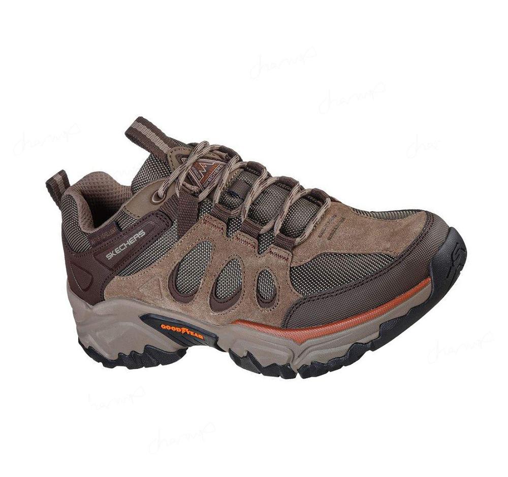 Zapatos De Senderismo Skechers Relaxed Fit: Terraform - Selvin Hombre Marrones | A808A_AR