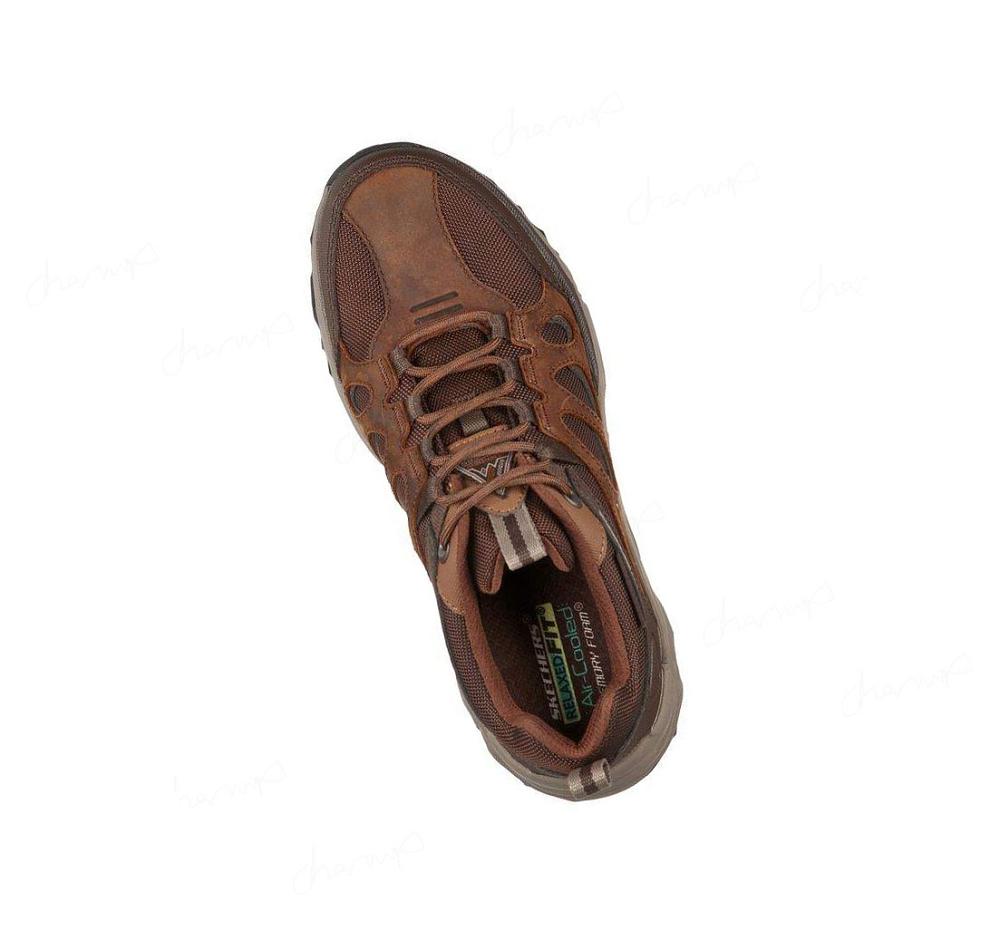 Zapatos De Senderismo Skechers Relaxed Fit: Terraform - Selvin Hombre Chocolate | A858B_AR