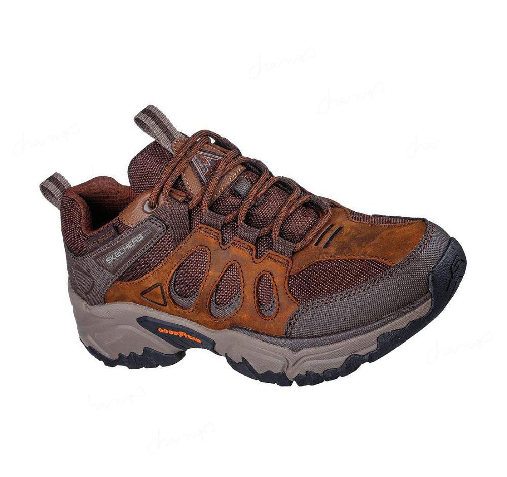 Zapatos De Senderismo Skechers Relaxed Fit: Terraform - Selvin Hombre Chocolate | A858B_AR