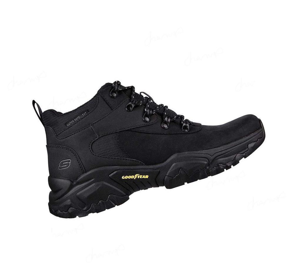 Zapatos De Senderismo Skechers Relaxed Fit: Terraform - Renfrow Hombre Negras | A908B_AR