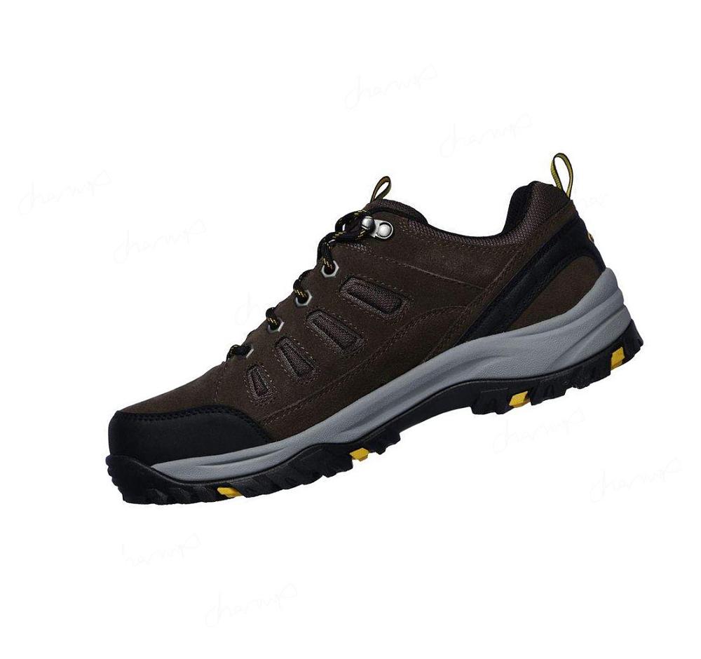 Zapatos De Senderismo Skechers Relaxed Fit: Relment - Sonego Hombre Kaki | A908R_AR