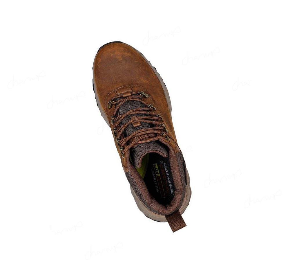 Zapatos De Senderismo Skechers Relaxed Fit: Terraform - Renfrow Hombre Marrones | A933G_AR