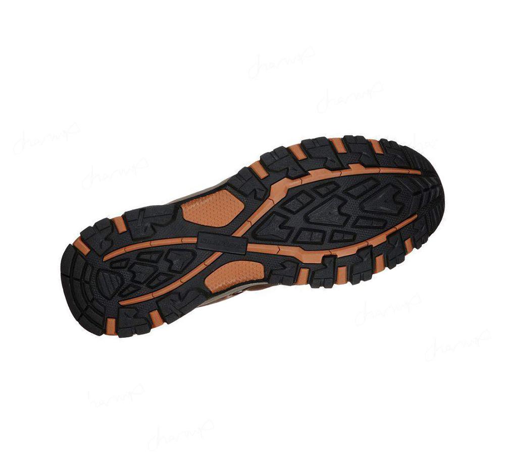 Zapatos De Senderismo Skechers Relaxed Fit: Selmen - Lorago Hombre Marrones | A9585_AR