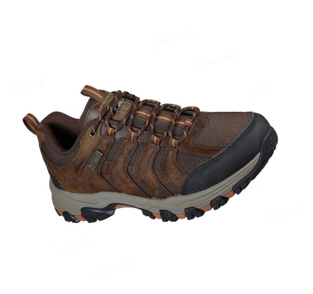 Zapatos De Senderismo Skechers Relaxed Fit: Selmen - Lorago Hombre Marrones | A9585_AR