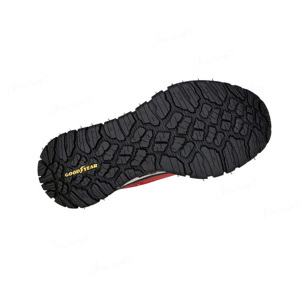 Zapatos De Senderismo Skechers Relaxed Fit: Arch Fit Carretera Walker - Recon Hombre Rojas Negras | A983D_AR