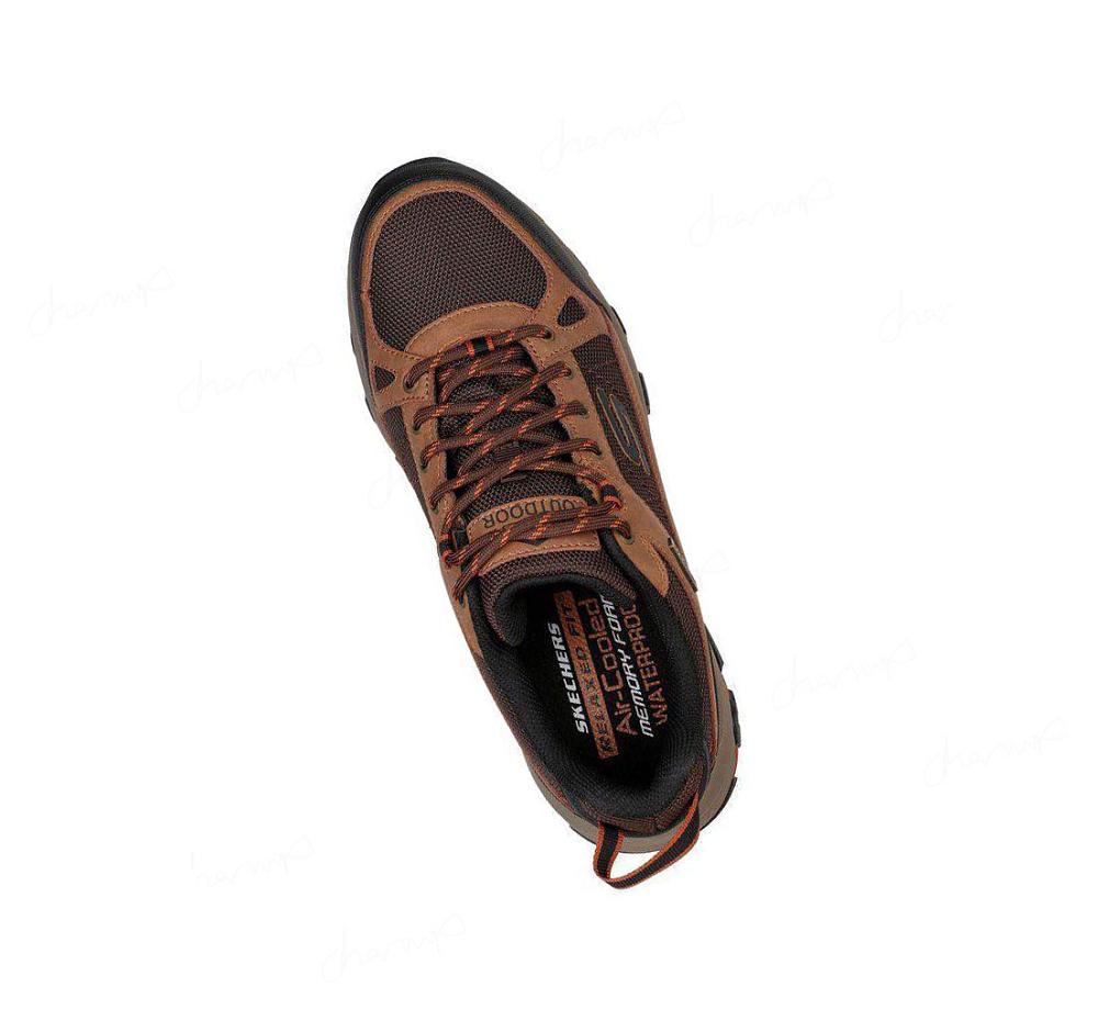 Zapatos De Senderismo Skechers Relaxed Fit: Selmen - Cormack Hombre Marrones | AA833_AR