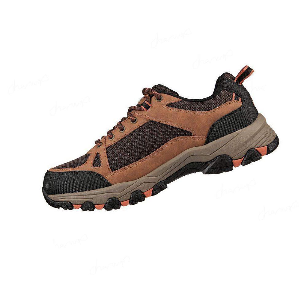 Zapatos De Senderismo Skechers Relaxed Fit: Selmen - Cormack Hombre Marrones | AA833_AR