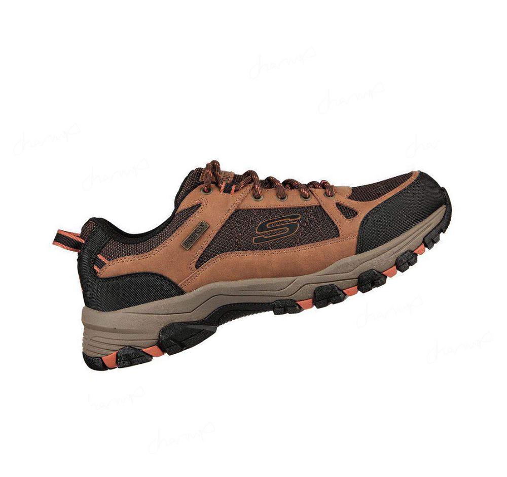 Zapatos De Senderismo Skechers Relaxed Fit: Selmen - Cormack Hombre Marrones | AA833_AR