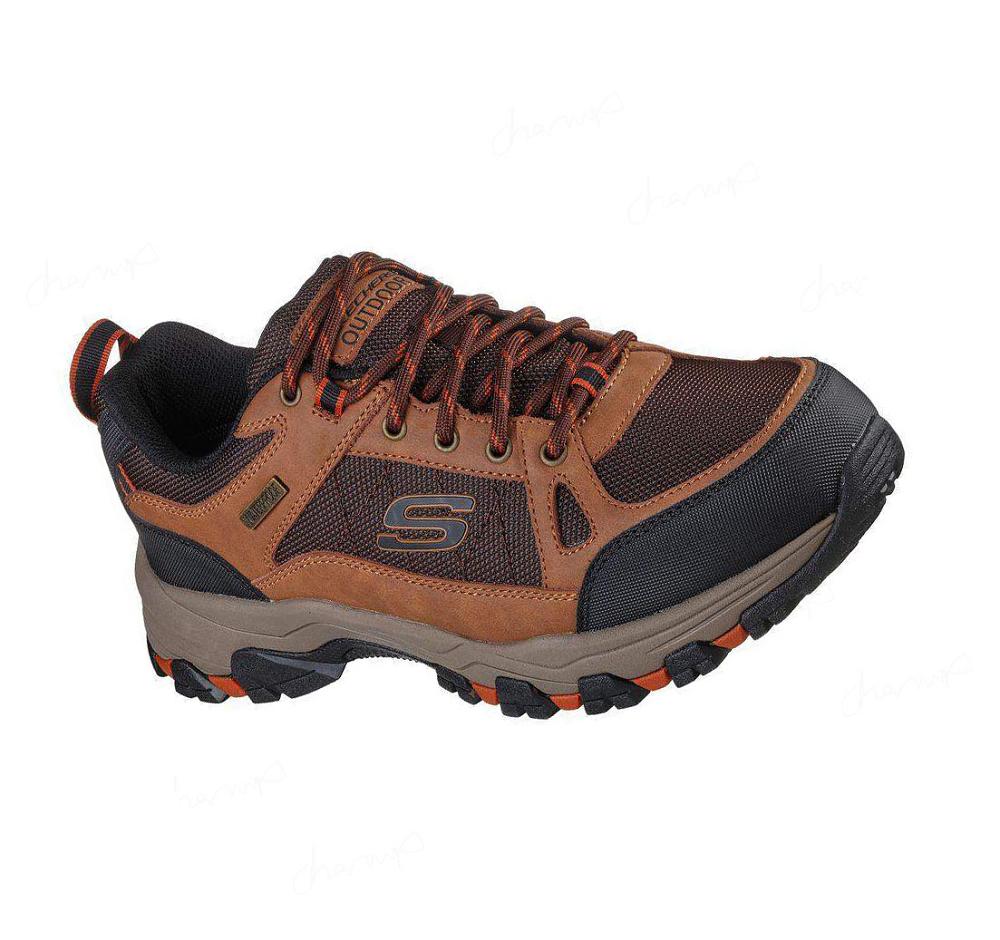 Zapatos De Senderismo Skechers Relaxed Fit: Selmen - Cormack Hombre Marrones | AA833_AR