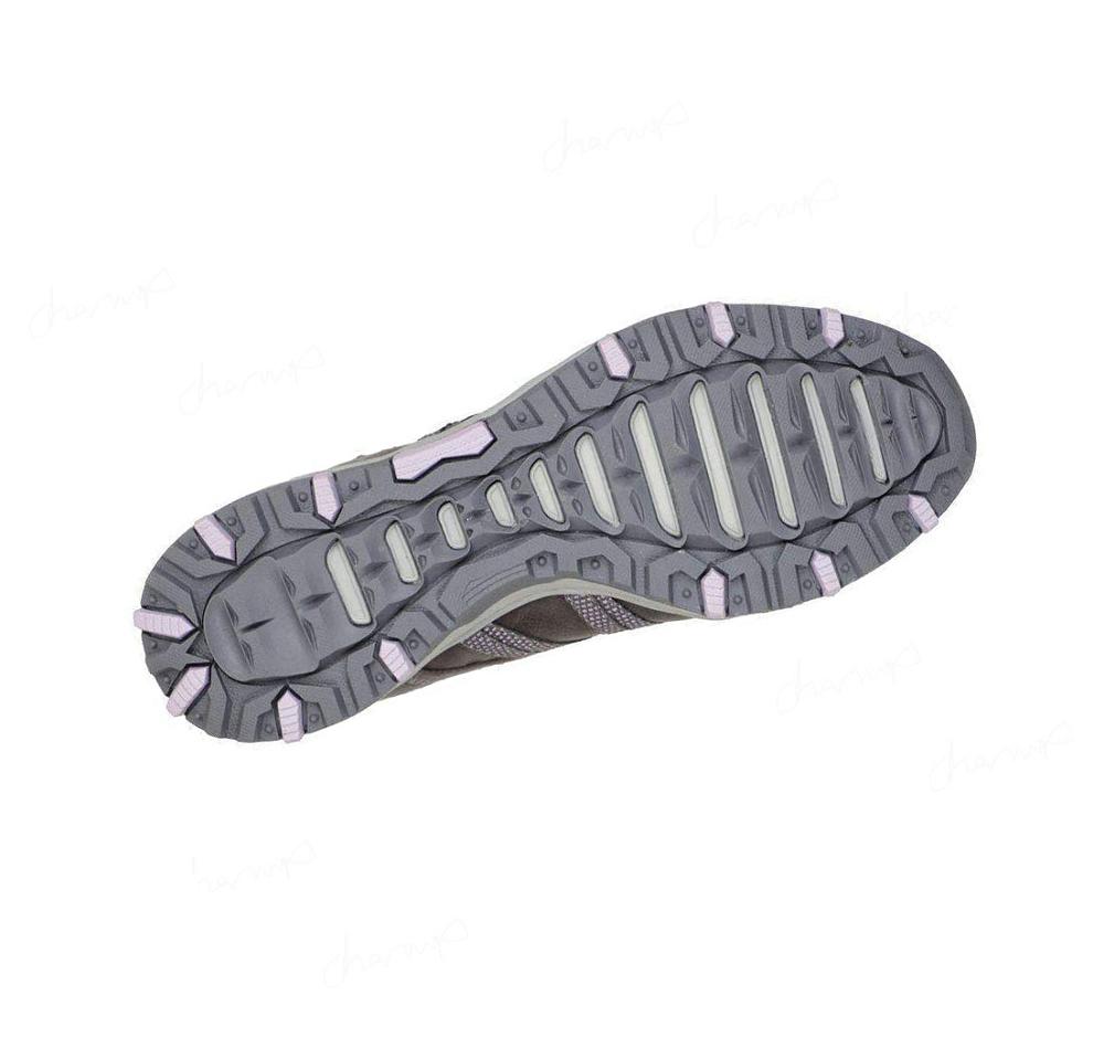 Zapatos De Senderismo Skechers Seager Hiker - Flowerette Mujer Gris | 6653D_AR