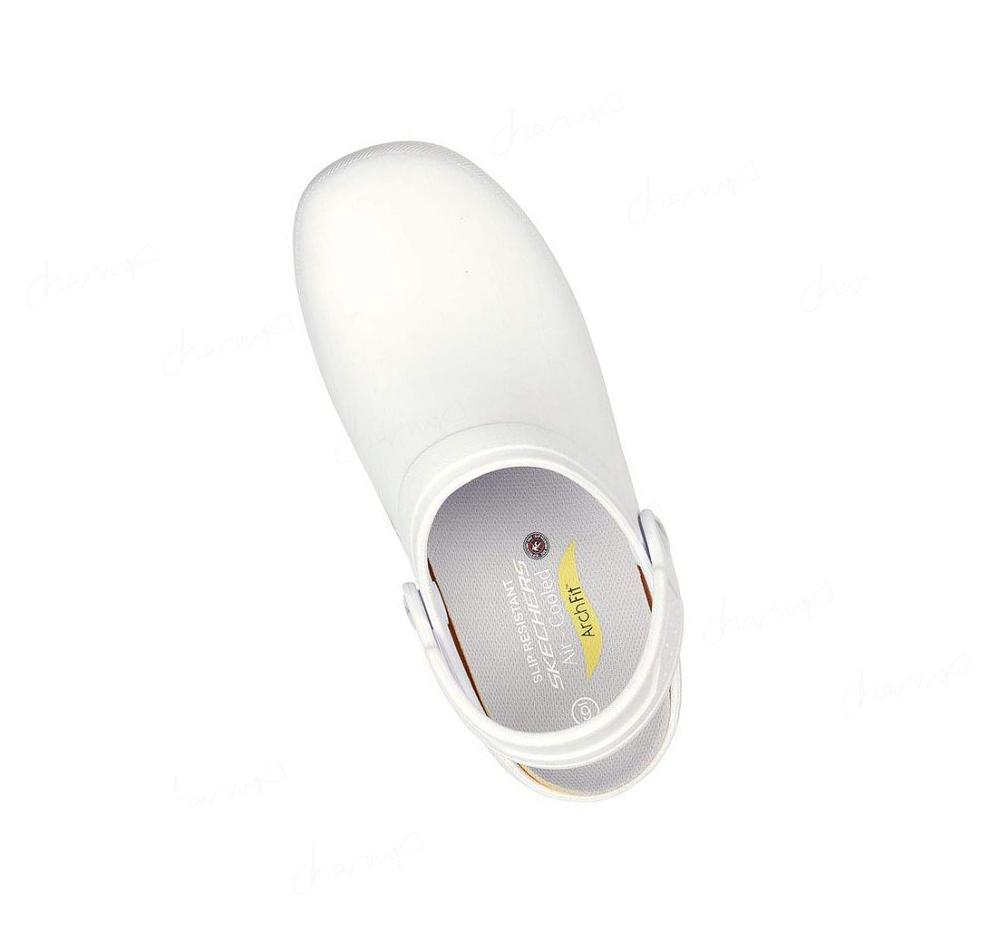 Zapatos De Trabajo Skechers Arch Fit: Riverbound - Pasay SR Mujer Blancas | AT21B_AR