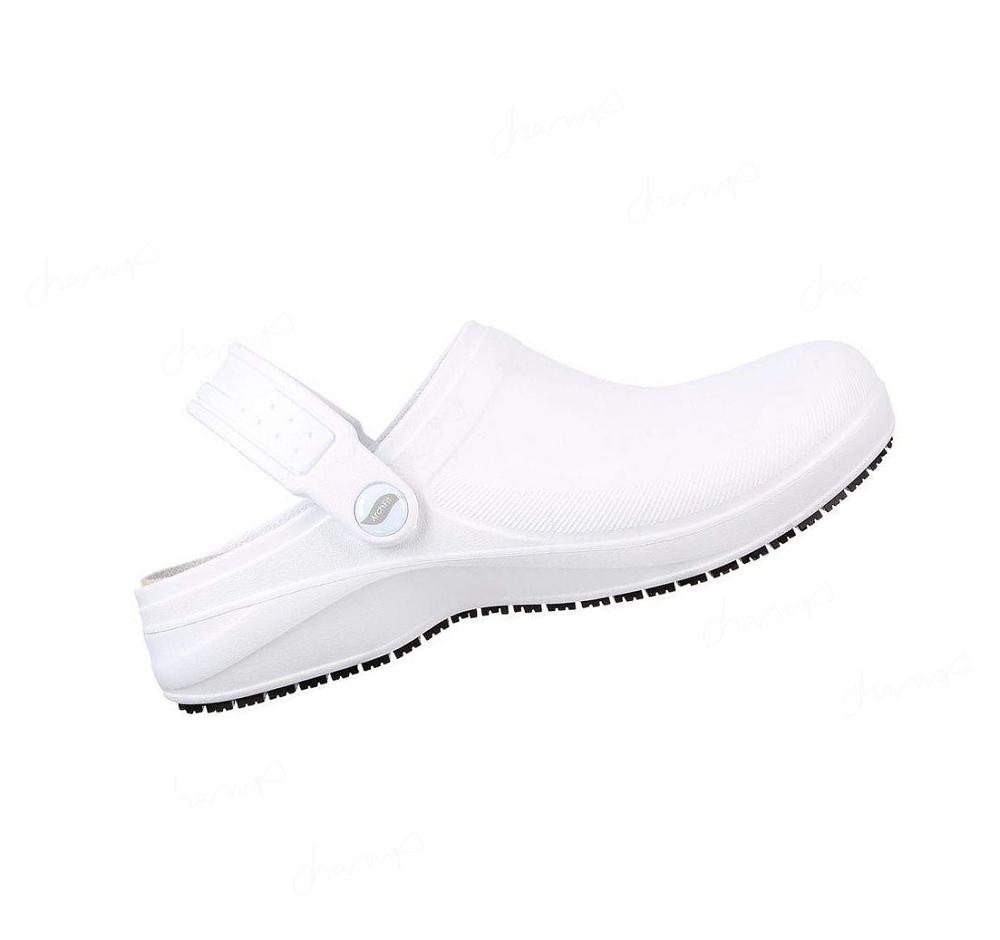 Zapatos De Trabajo Skechers Arch Fit: Riverbound - Pasay SR Mujer Blancas | AT21B_AR