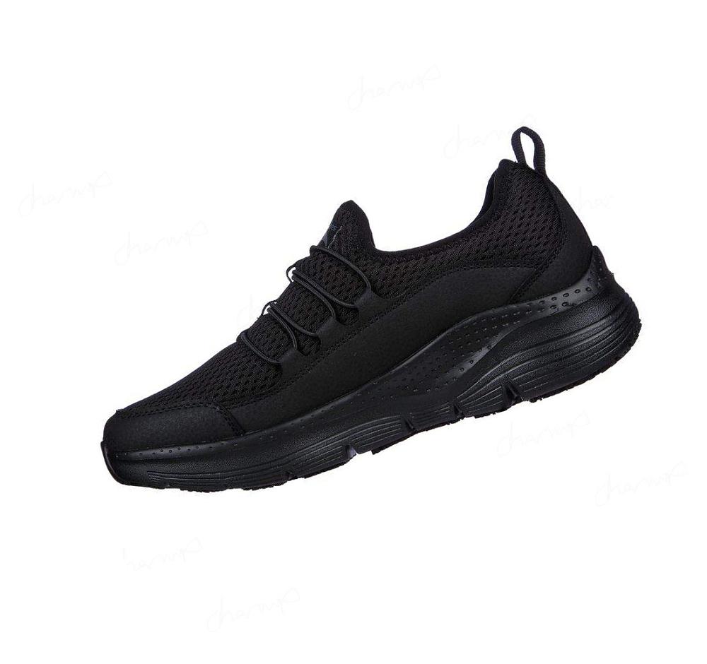 Zapatos De Trabajo Skechers Arch Fit SR - Jitsy Mujer Negras | 38A6A_AR