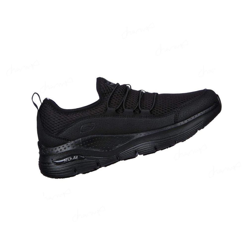 Zapatos De Trabajo Skechers Arch Fit SR - Jitsy Mujer Negras | 38A6A_AR