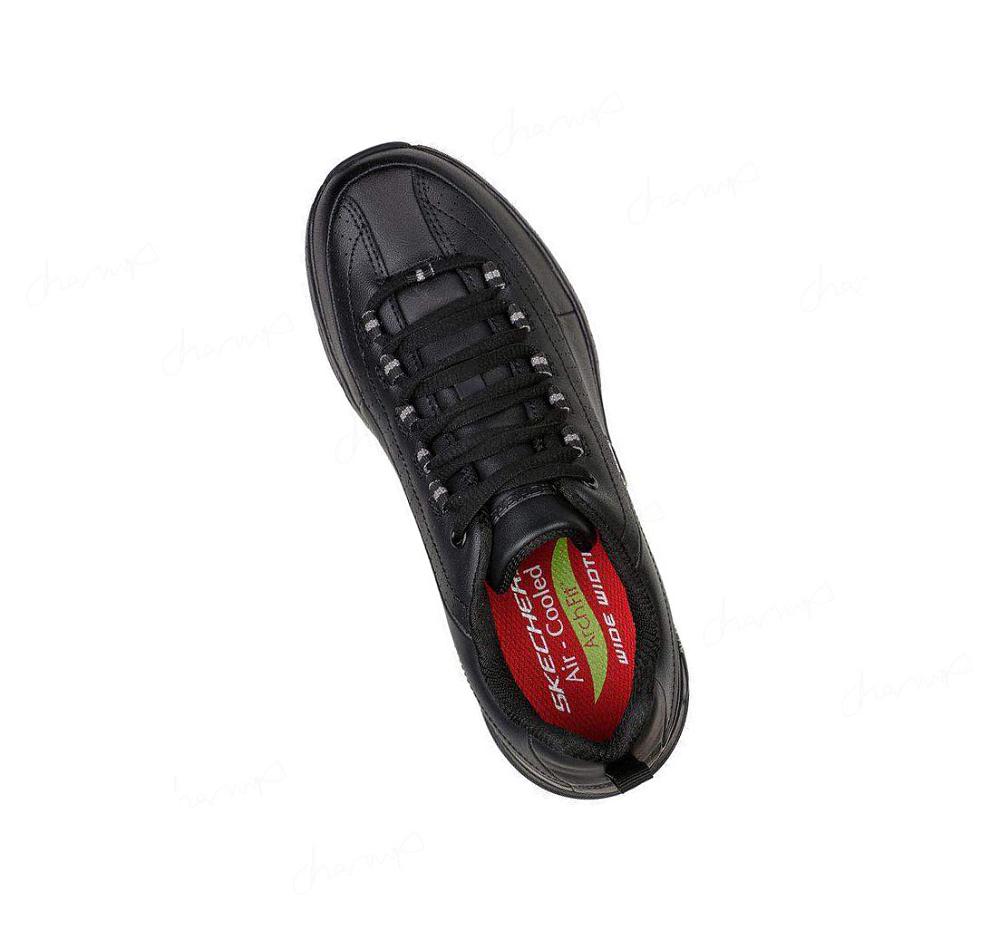 Zapatos De Trabajo Skechers Arch Fit SR - Trickell II Mujer Negras | 3921G_AR