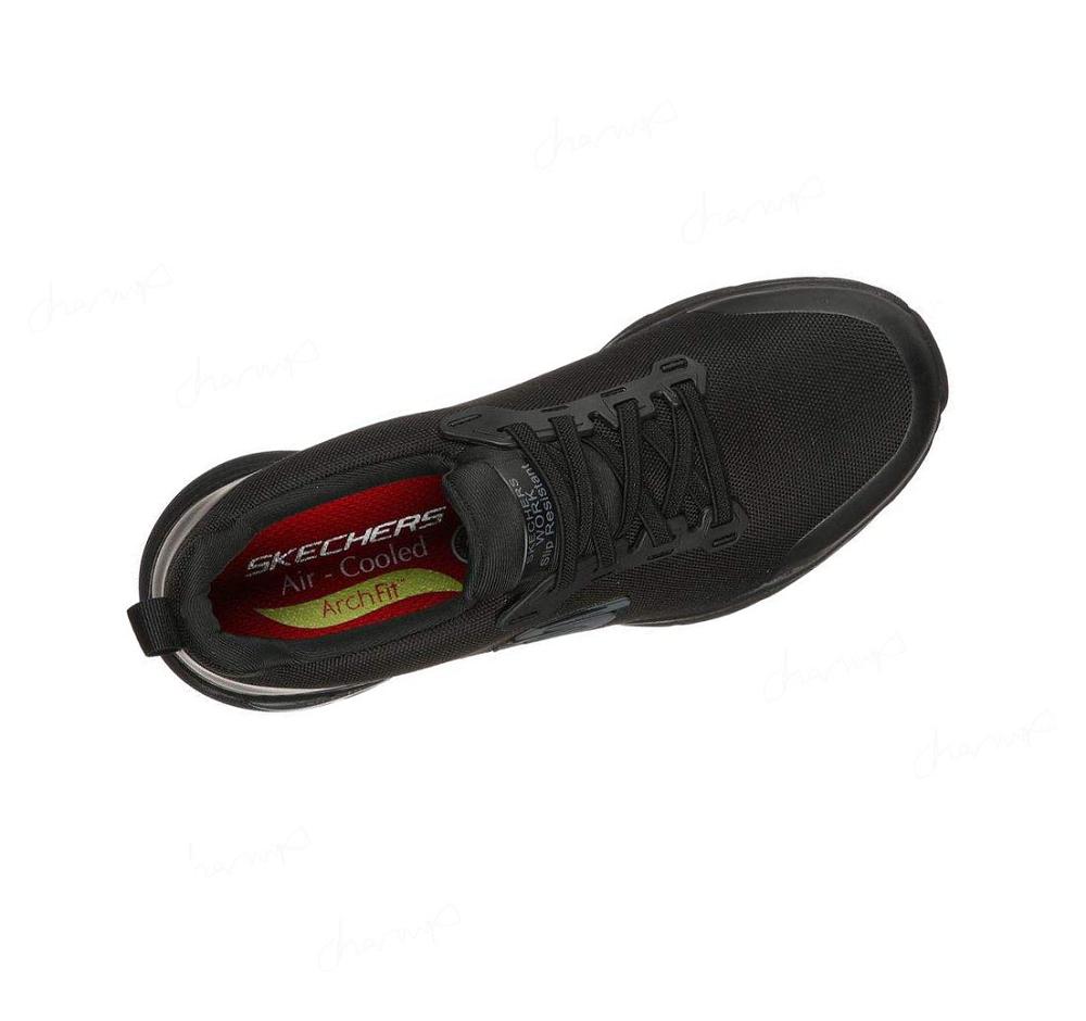 Zapatos De Trabajo Skechers Arch Fit SR - Virmical Mujer Negras | 39965_AR