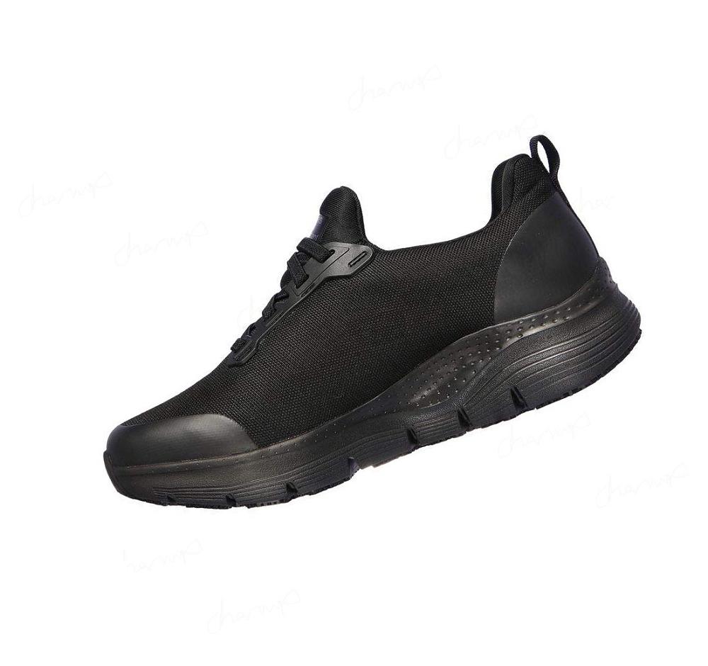 Zapatos De Trabajo Skechers Arch Fit SR - Virmical Mujer Negras | 39965_AR